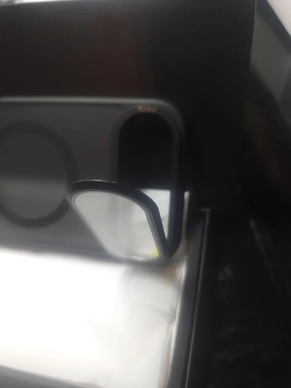 VOFATA iPhone Air Magnetic Case Black Built-In Camera Stand New Open Box
